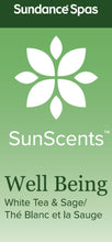 Well Being - White Tea & Sage, Sundance Spas® SunScents ™