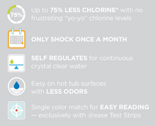 FROG® @ease® SmartChlor® Replacement Cartridges – 3 Pack (Custom Fit for Jacuzzi®)